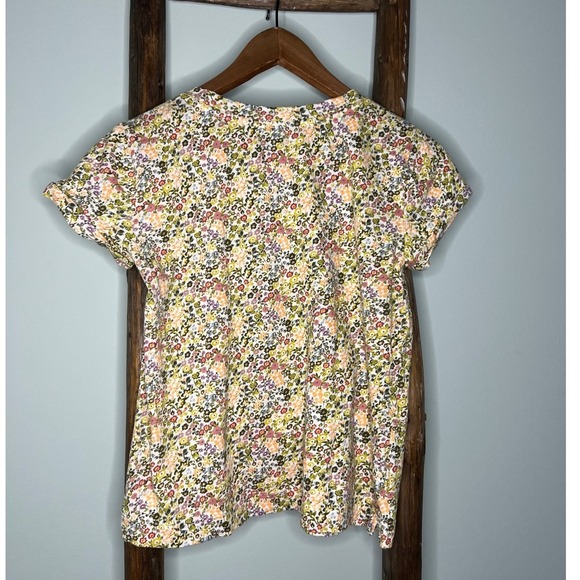 LOFT Floral Print Blouse Cottagecore Casual Top Lightweight XSP - Picture 2 of 4